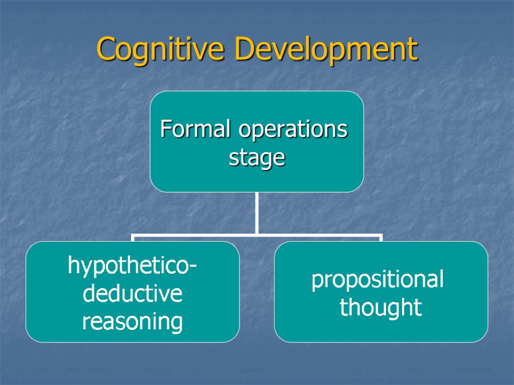 Cognitive Development